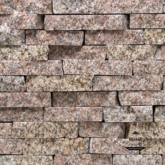 Фасадный камень Горбушка (лапша) — Гранит Жельтау в Тамбове